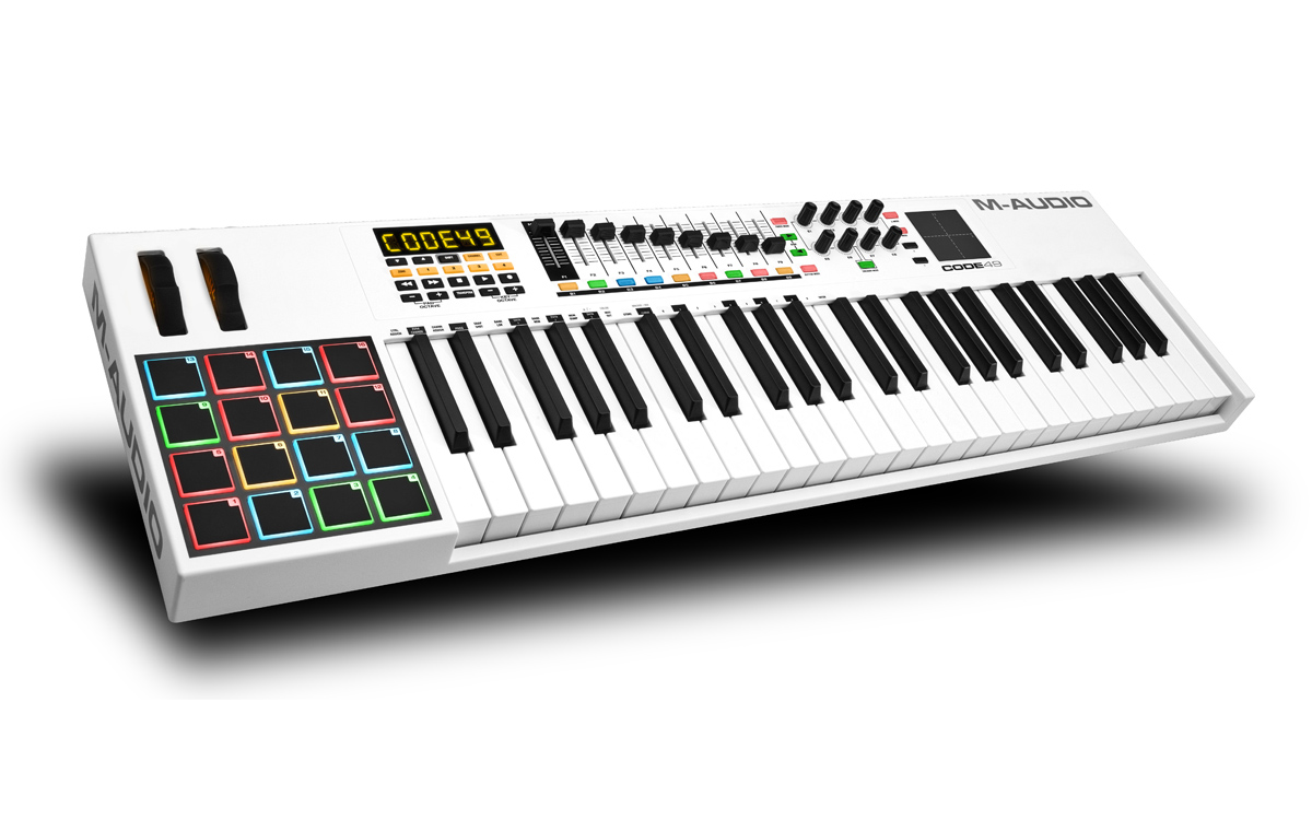 MAUDIO CODE 49 MASTER KEYBOARD 49 TASTI SEMI PESATI MIDI USB