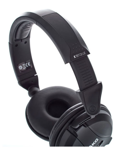 AKG K181 UE CUFFIA CHIUSA PER DJ CON BASS BOOST MINI XLR 3 PIN COLORE NERO 2