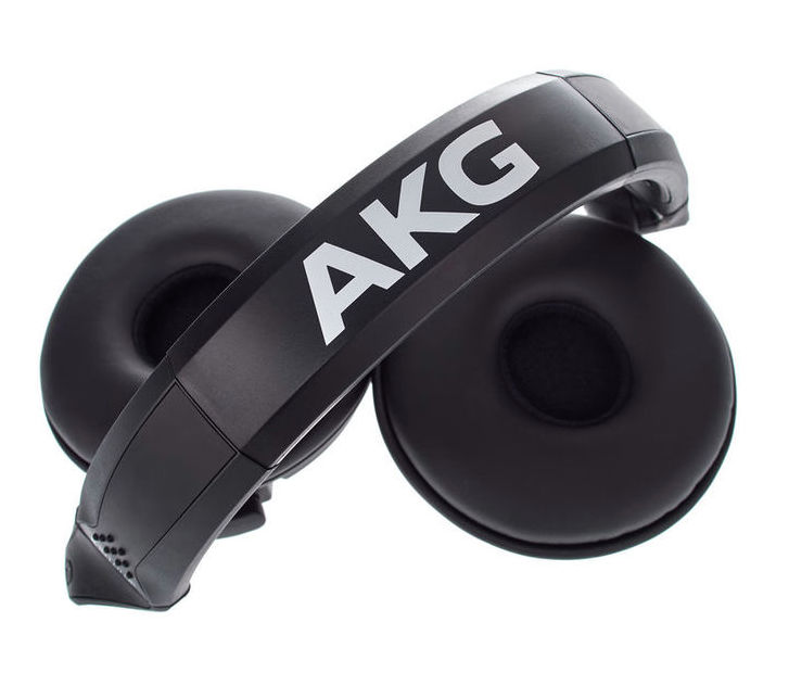 AKG K181 UE CUFFIA CHIUSA PER DJ CON BASS BOOST MINI XLR 3 PIN COLORE NERO 3