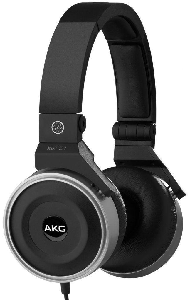 AKG K67 CUFFIA PER DJ CHIUSA NERA OPACA DRIVER 32OHM 40MM - SuonoStore.com