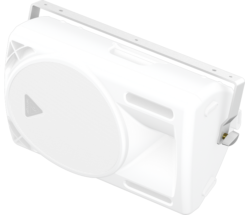 BEHRINGER WB212WH WALLMOUNT WHITE STAFFA DA MURO PER MONTAGGIO A PARETE CASSA B212D-WH  B212XL-WH BIANCA 1