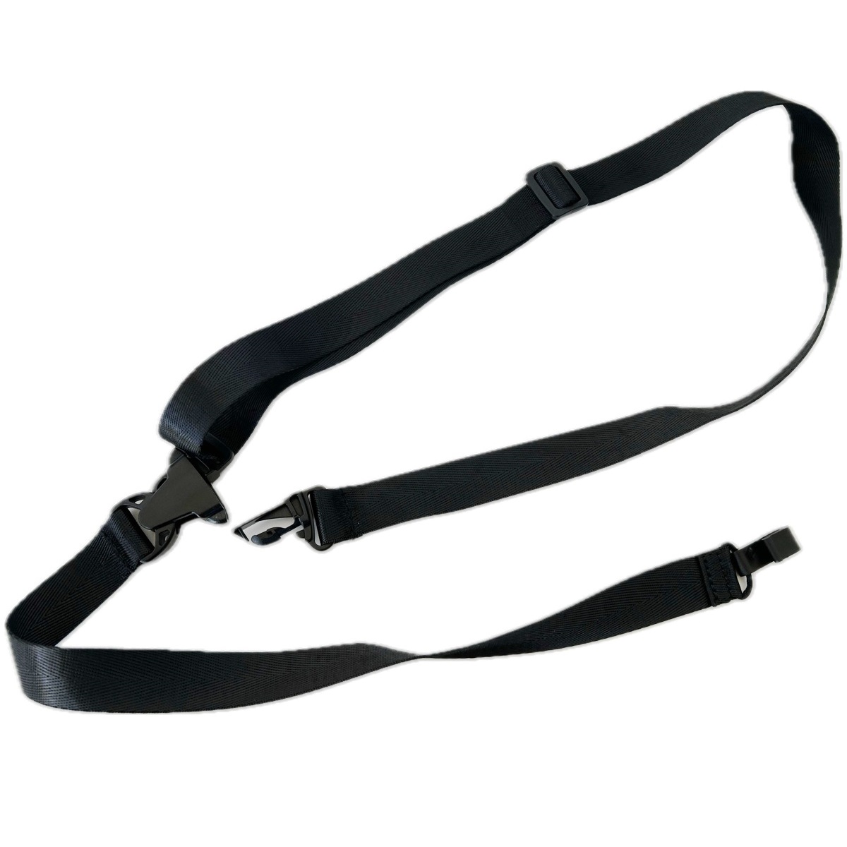 EXTREME GSP01 BLACK TRACOLLA PER CHITARRA CLASSICA CINTA NERA CON GANCIO ALLA BUCA 2