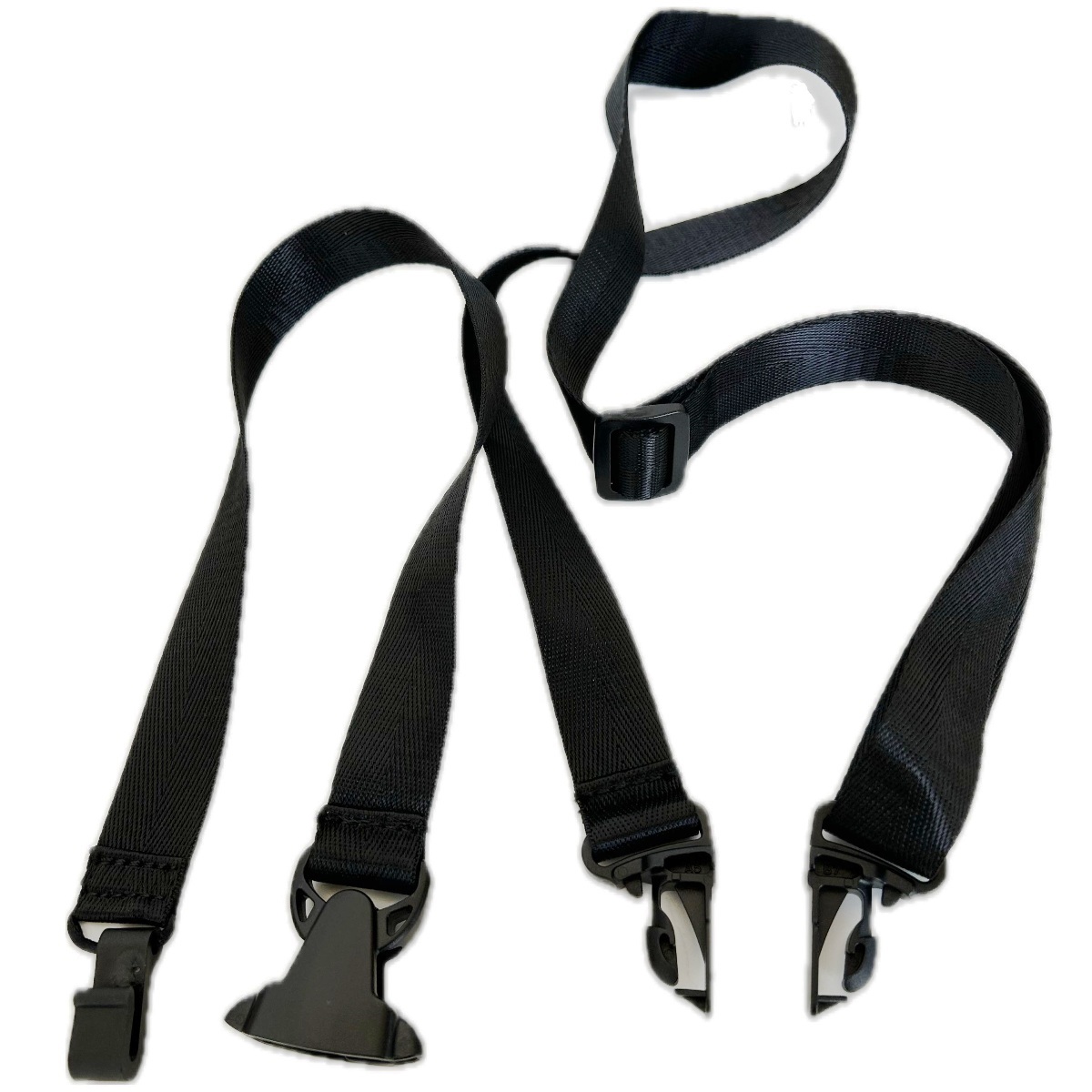 EXTREME GSP01 BLACK TRACOLLA PER CHITARRA CLASSICA CINTA NERA CON GANCIO ALLA BUCA 4