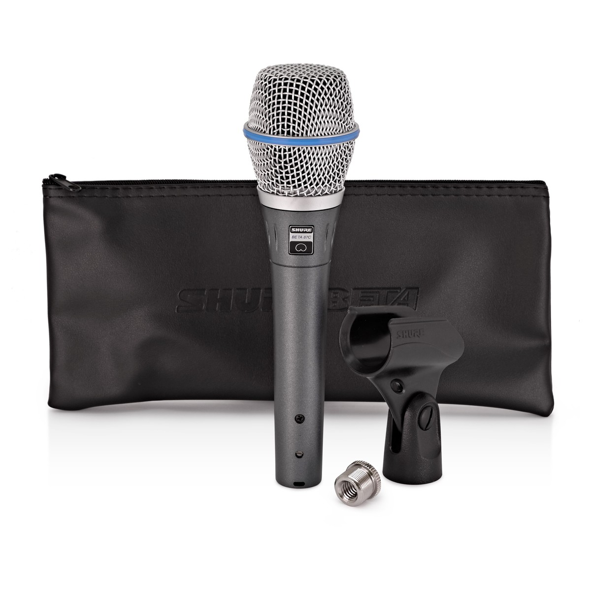 SHURE BETA 87 C MICRFONO CARDIOIDE A CONDENSATORE + CLIP A25D + CUSTODIA 1