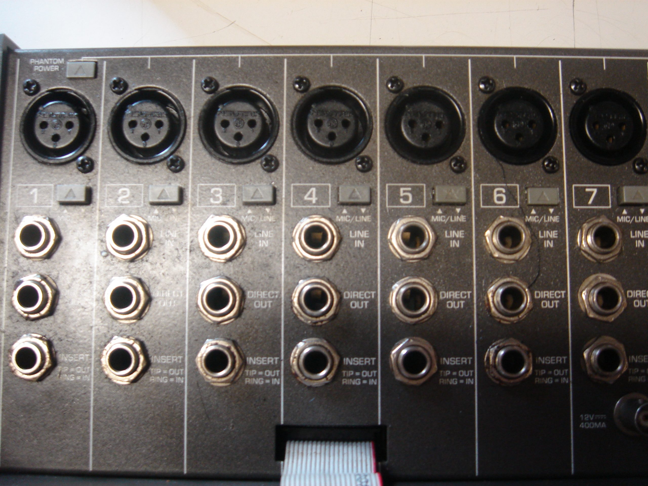 BEHRINGER MX8000 MIXER DA STUDIO USATO + ALIMENTATORE 3