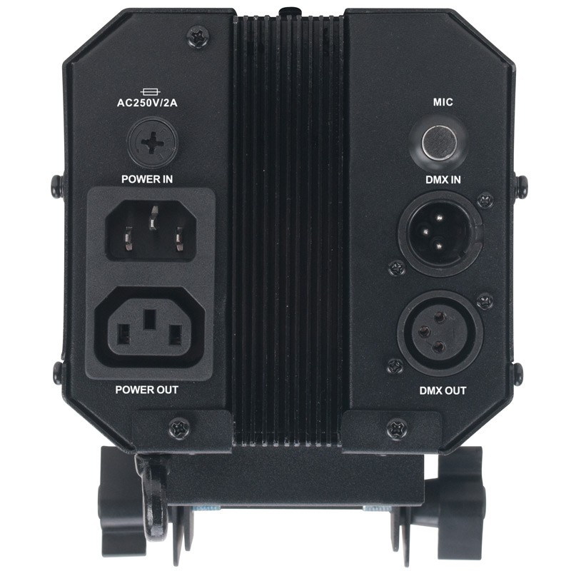 AMERICAN DJ INNO POCKET FUSION SCANNER DMX A LED + LASER VERDE 2