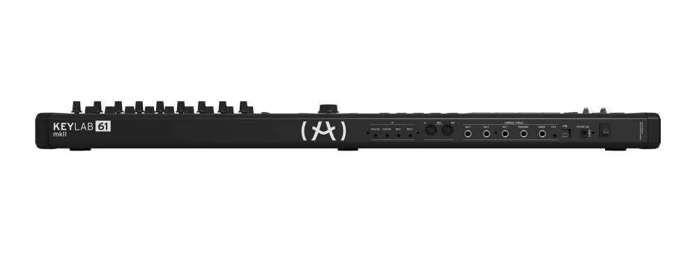 ARTURIA KEYLAB61-MKII BLACK EDITION CONTROLLER MIDI USB NERO TASTIERA 69 TASTI NERA 1
