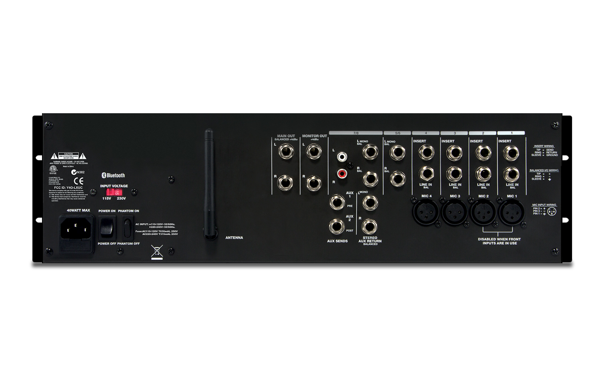 DENON DN410X MIXER PROFESSIONALE 10 CANALI CON BLUETOOTH MONTAGGIO RACK 1