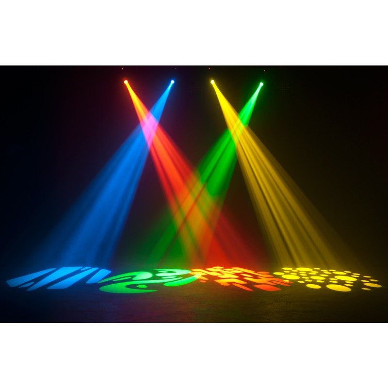 AMERICAN DJ INNO POCKET SPOT TESTA MOBILE MINI 1 LED EFFETTO LUCE DMX 3