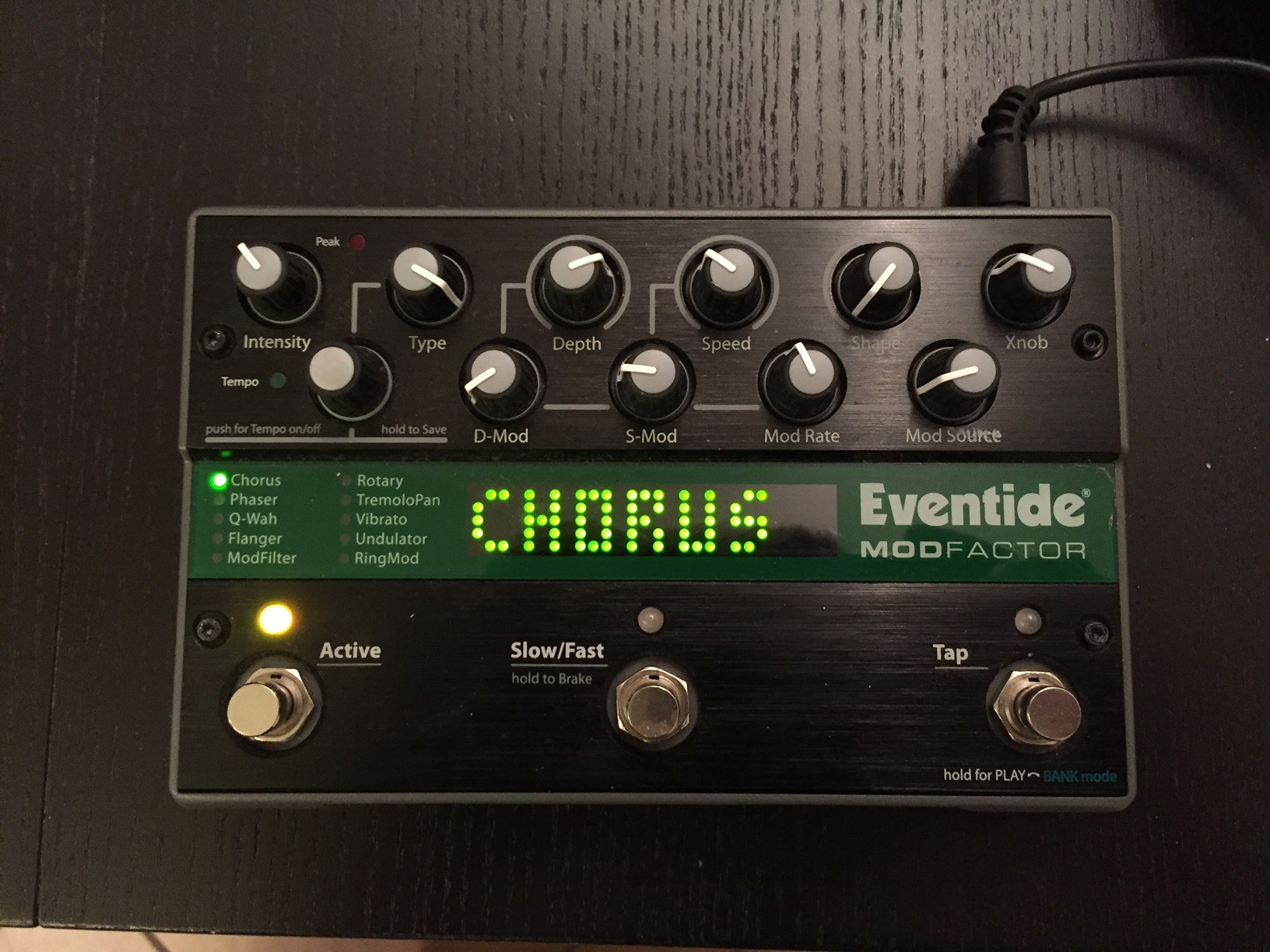 EVENTIDE MODFACTOR PROCESSORE EFFETTI MODULAZIONE MIDI USB A PEDALE PER CHITARRA USATO 3