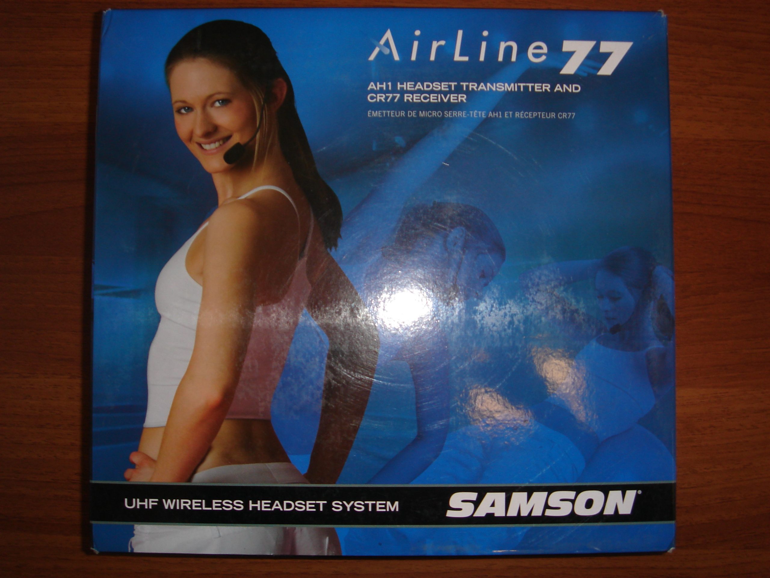 SAMSON AIRLINE 77 HEADSET SYSTEM RADIOMICROFONO AD ARCHETTO USATO 3