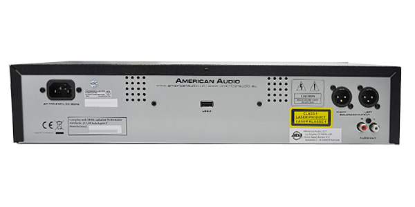 AMERICAN AUDIO UCD100 MKII LETTORE CD USB MP3 MONTABILE A RACK 1
