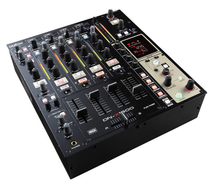 DENON DNX1600 MIXER DIGITALE 4+2 CANALI CON SCHEDA AUDIO INTEGRATA ED EFFETTI 2