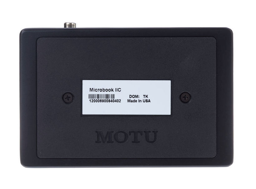 MOTU MICROBOOK IIc INTERFACCIA AUDIO USB 2.0 CON INGRESSO CHITARRA PER PC MAC IPAD 3