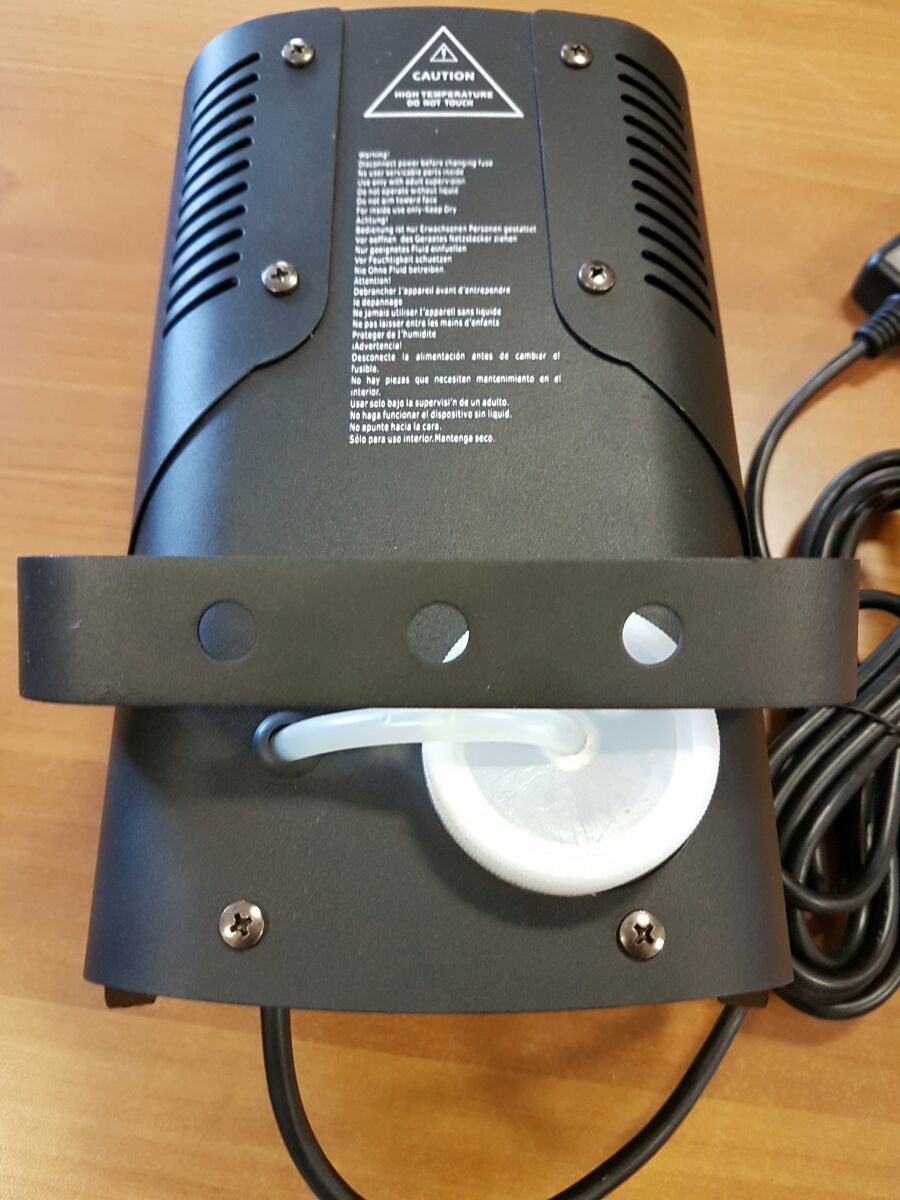 AMERICAN DJ VF400 MACCHINA DEL FUMO 400 WATT FOG MACHINE PER DJ LOCALI FESTE 85MC MINUTO 400 WATT CONTROLLO REMOTO USATA 4