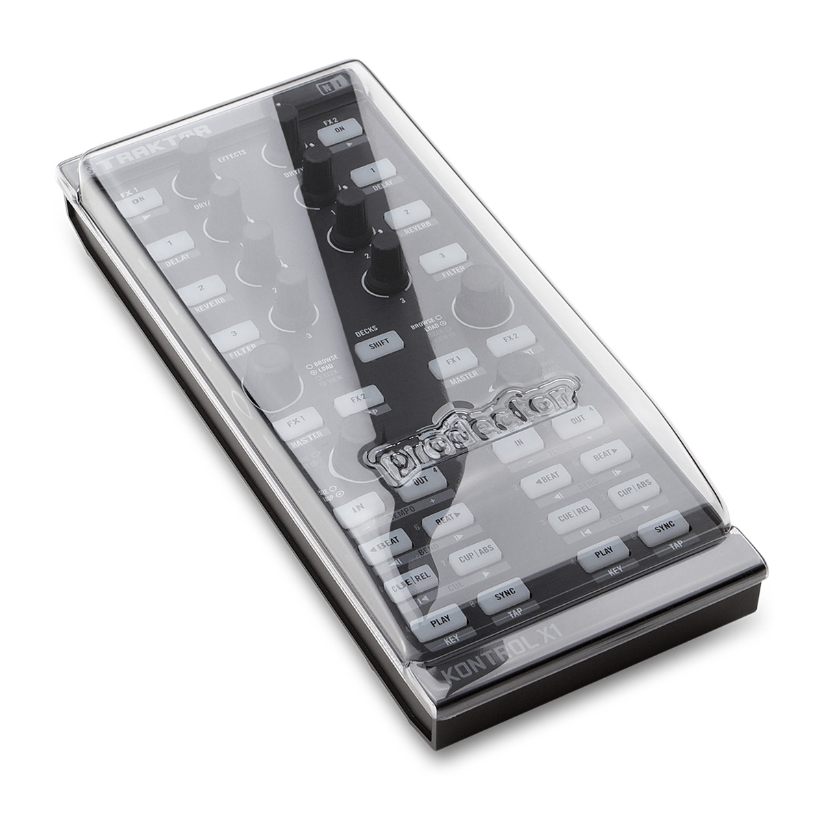 PRODECTOR KONTROL-X1 COVER IN PLASTICA NATIVE INSTRUMENTS TRAKTOR KONTROL X1 DECKSAVER PROTECTOR CONTROLLER POLICARBONATO ANTIPOLVERE E GRAFFI 1