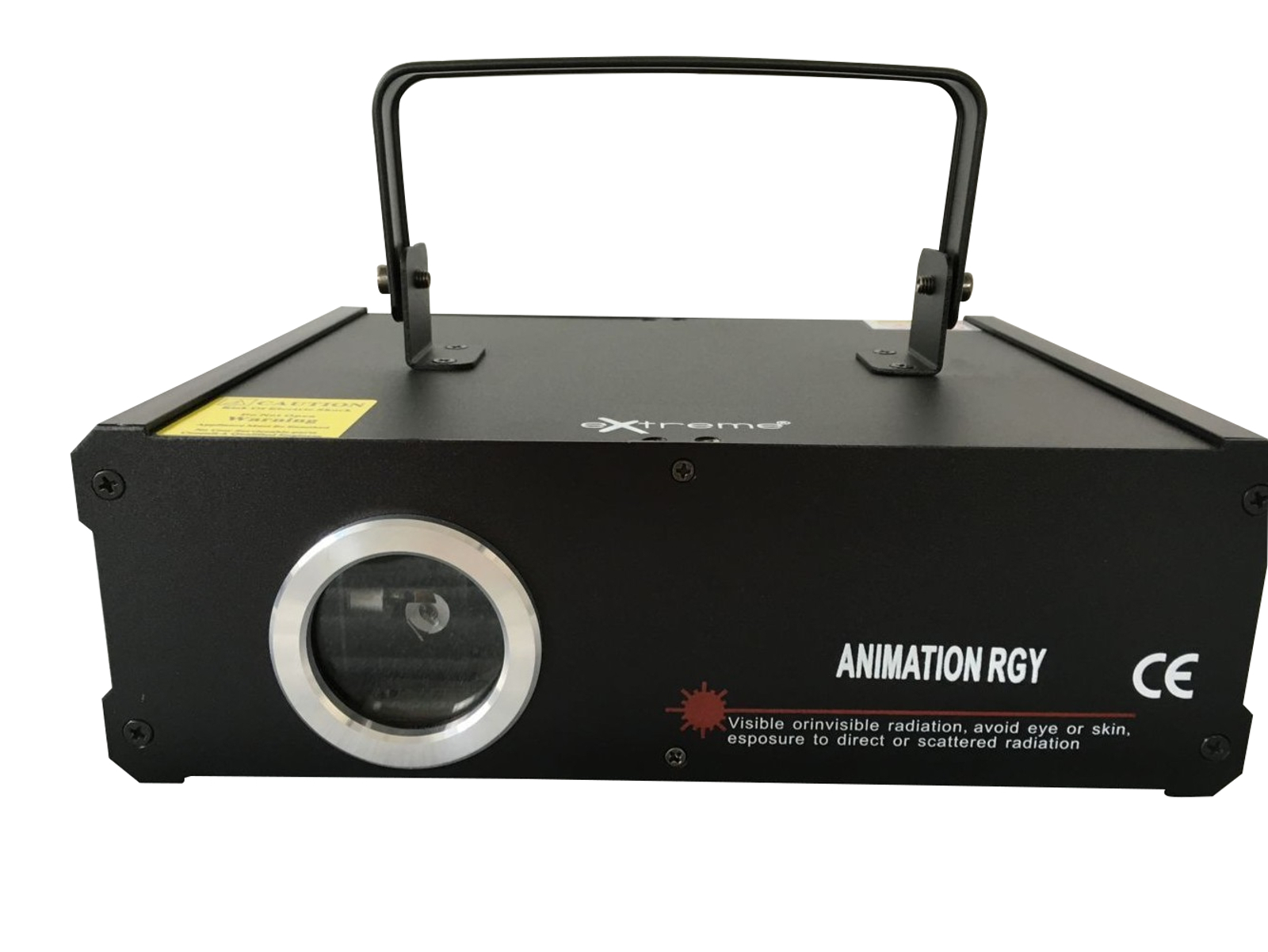 EXTREME ANIMATION RGY EFFETTO LUCE LASER ANIMATION RGY 300mW R 100mW G 50mW Y 150mW DMX + AUTO + SOUND ACTIVE + MASTER SLAVE_4
