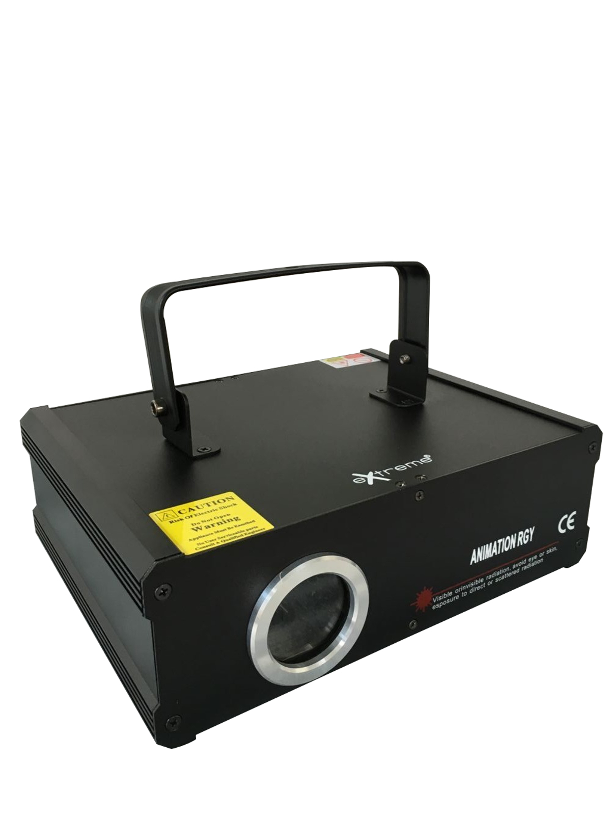 EXTREME ANIMATION RGY EFFETTO LUCE LASER ANIMATION RGY 300mW R 100mW G 50mW Y 150mW DMX + AUTO + SOUND ACTIVE + MASTER SLAVE_5