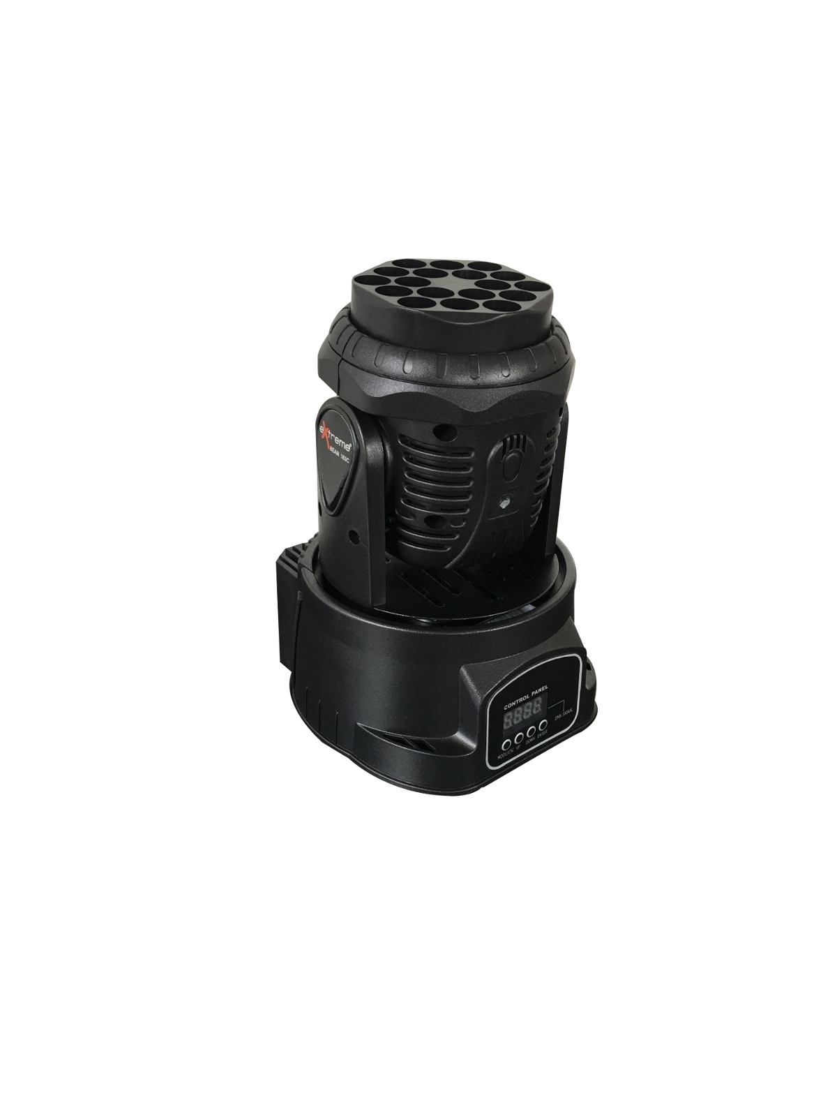 EXTREME BEAM183C TESTA MOBILE WASH 60 WATT + DMX 4 CANALI + ANGOLO BEAM 5° + EFFETTI_2