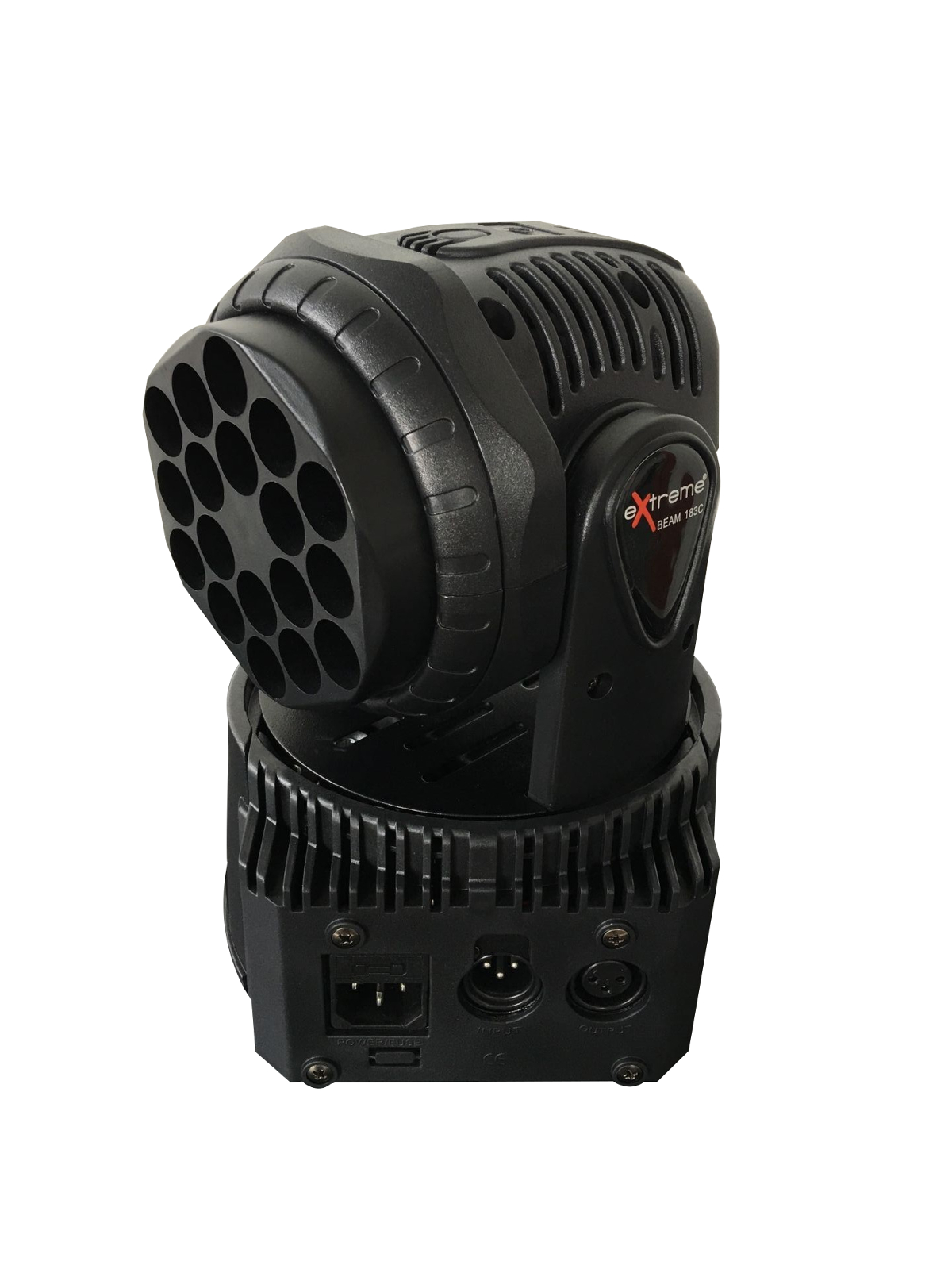 EXTREME BEAM183C TESTA MOBILE WASH 60 WATT + DMX 4 CANALI + ANGOLO BEAM 5° + EFFETTI_4