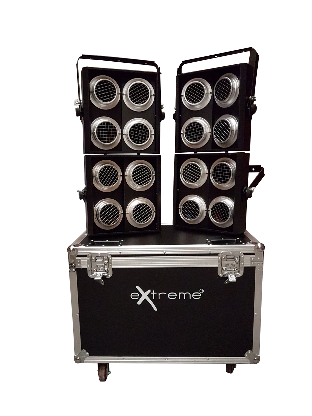 EXTREME BLINDER4 BUNDLE 4 ACCECATORI 2600W LUCE BLIND 2600 WATT 4 PEZZI ACCECATORE + CASE IN OMAGGIO_2