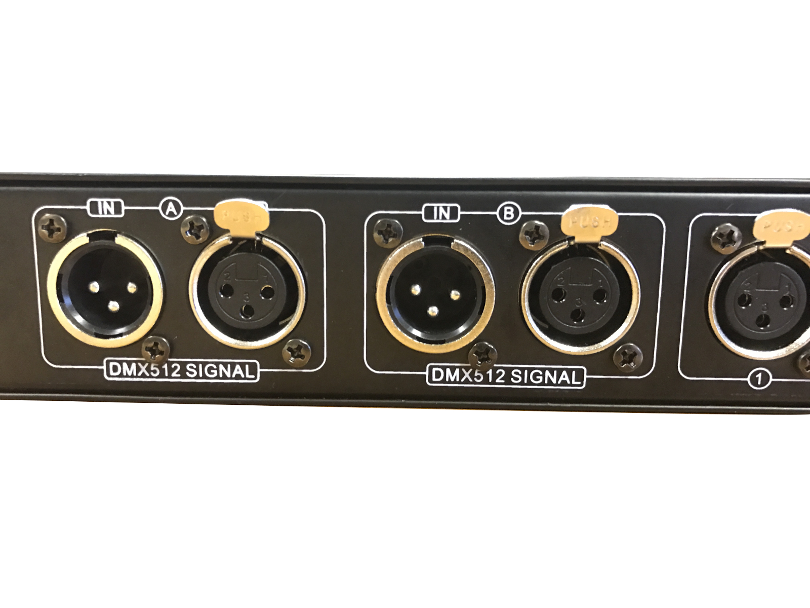 EXTREME DMX AMP 8 SPLITTER DMX AMPLIFICATORE DI SEGNALE IN OUT XLR 3 PIN + 8 CANALI SPLITTER OUT 15 WATT_6