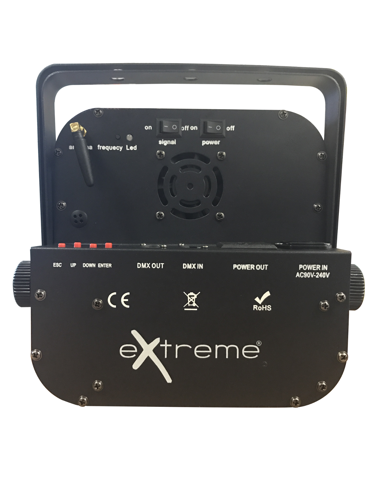 EXTREME WIFIVE PAR-1215 PARLED 180 WATT 12 X 15W RGBWA 5-IN-1 A BATTERIA WIRELESS CON CONTROLLO DMX 9 CANALI_2
