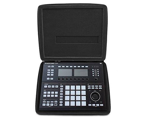 UDG U8428BL CREATOR MASCHINE STUDIO HARDCASE BLACK CUSTODIA RIGIDA PER NATIVE INSTRUMENTS MASCHINE STUDIO COLORE NERO_1