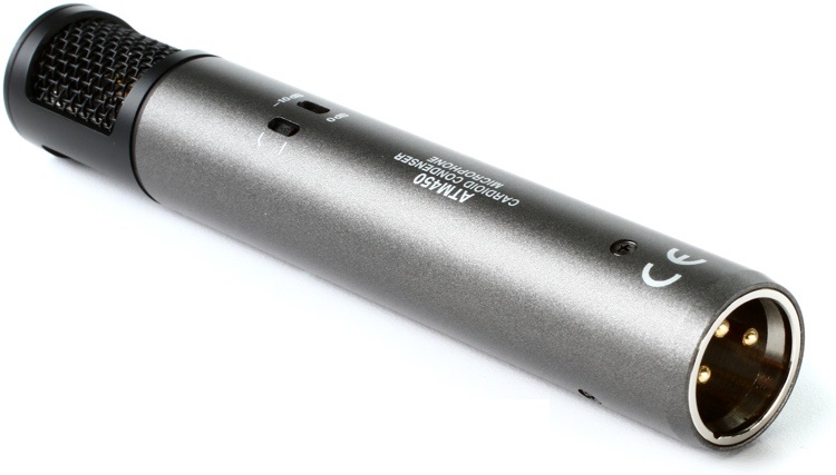 AUDIO TECHNICA ATM450 MICROFONO CARDIOIDE A CONDENSATORE PER STRUMENTI_2