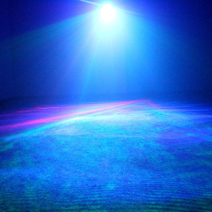 EXTREME AURORA BOREALIS DOPPIO EFFETTO LUCE LASER RG + LED RGB 3x3WATT WATER WAVE SOUND ACTIVE + AUTO 4