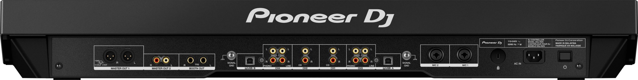 PIONEER DDJ-RZX CONSOLLE DJ 4 CANALI REKORDBOX DJ E REKORDBOX VIDEO USB SCHERMI 7 1