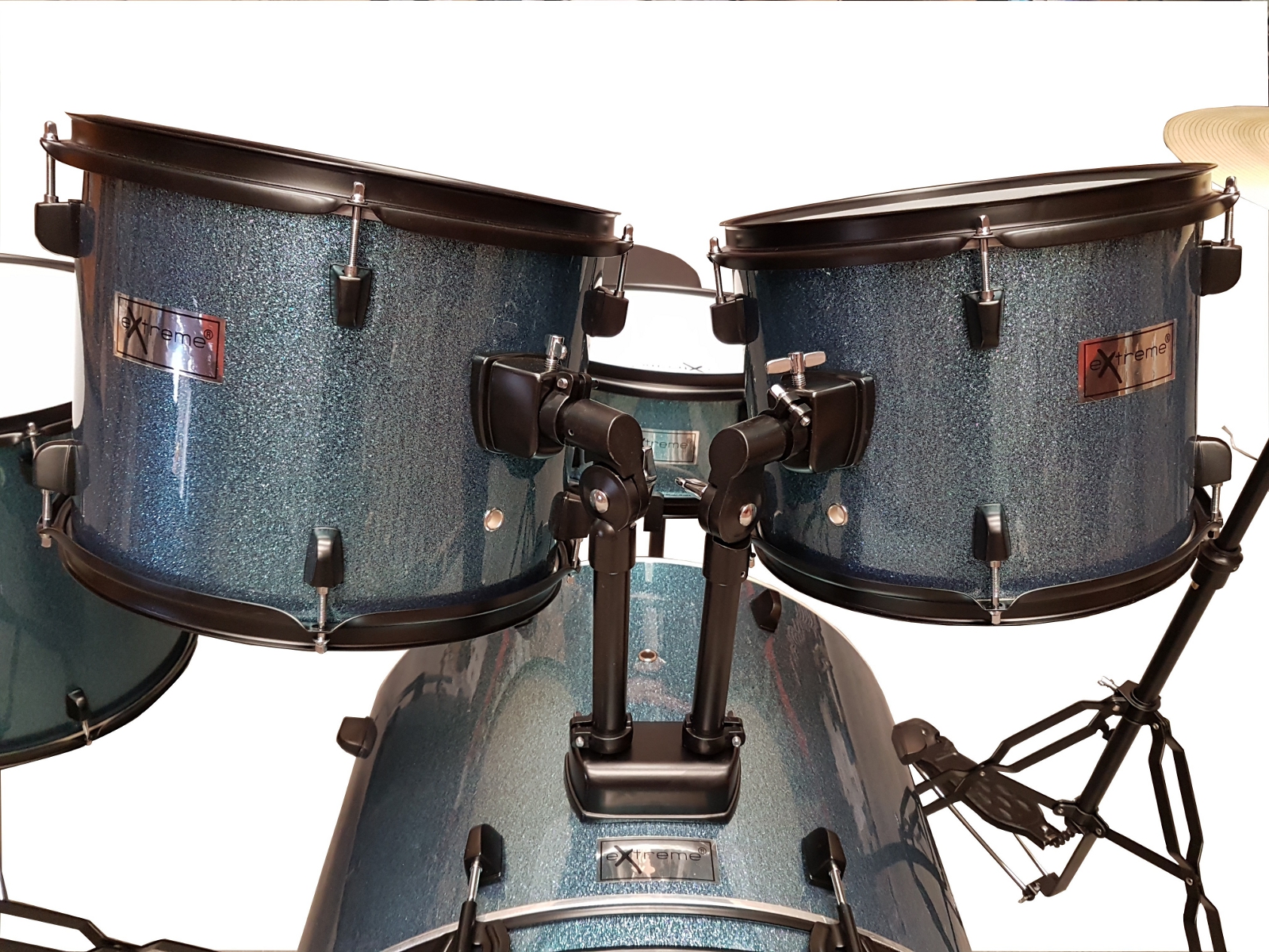 extreme-d950bl-batteria-acustica-professionale-5-pezzi-color-blu-scuro-glitter-1