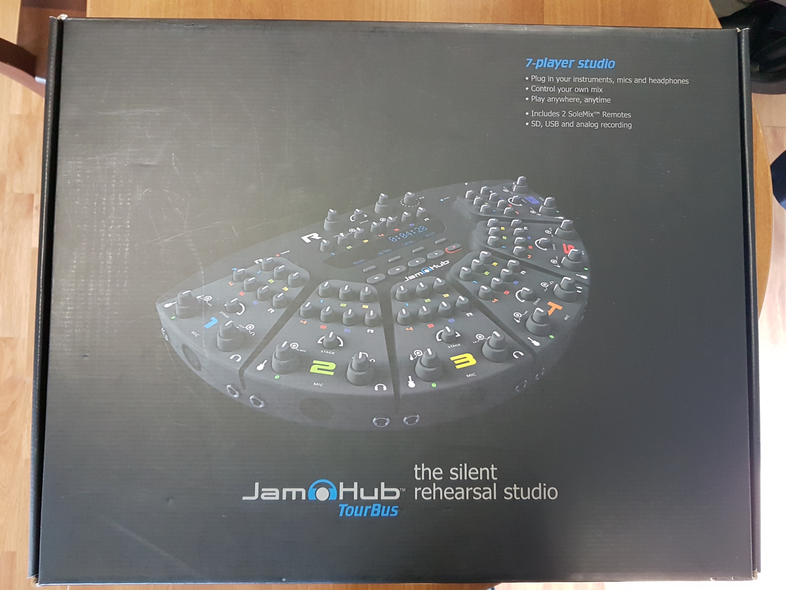 jam-hub-tourbus-mixer-21-canali-per-cuffie-2-remote-control-usato-4