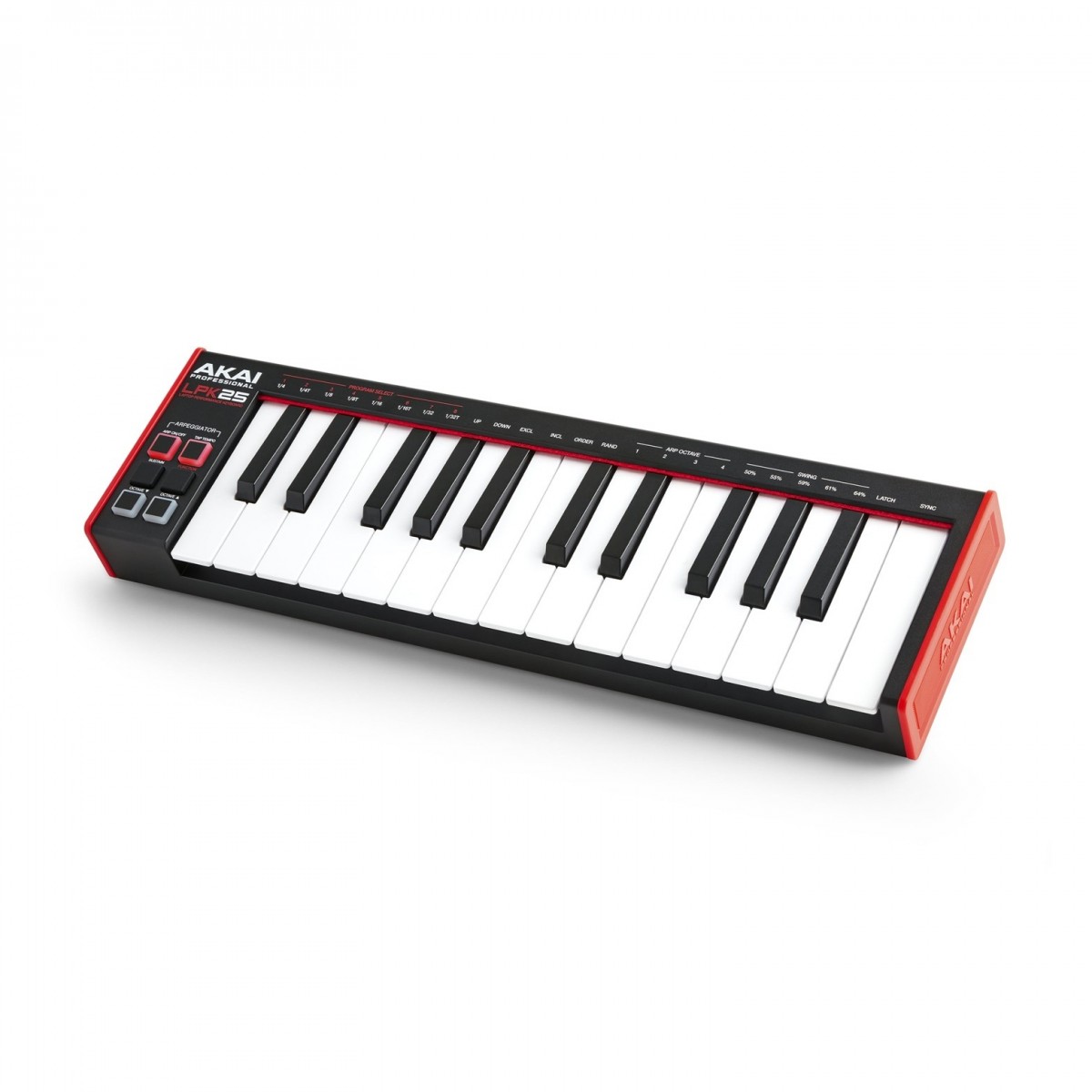 AKAI LPK25 MKII TASTIERA CONTROLLER MIDI USB 25 TASTI MINI MK2 2