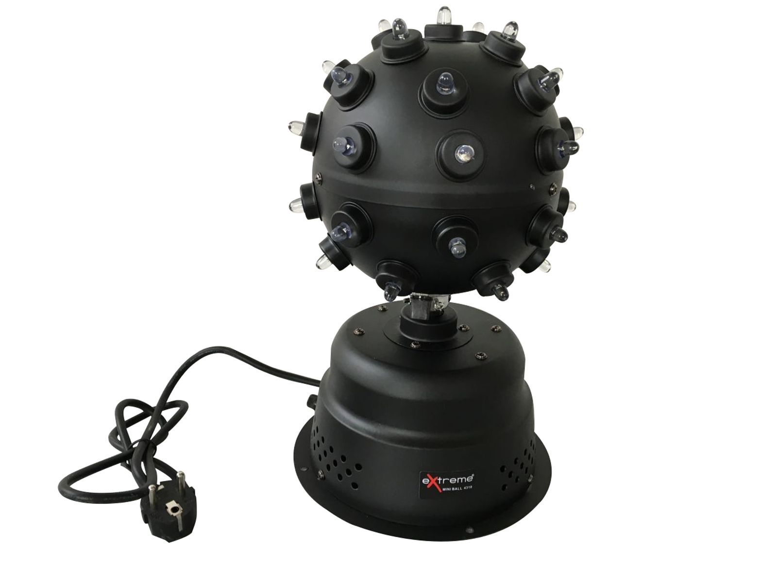 EXTREME MINI-BALL 4310 TESTA MOBILE SMALL SFERA LED MAGIC RGB 43 LED X 10mm 16 WATT AUTO RUN + CONTROLLO SOUND ACTIVE_1