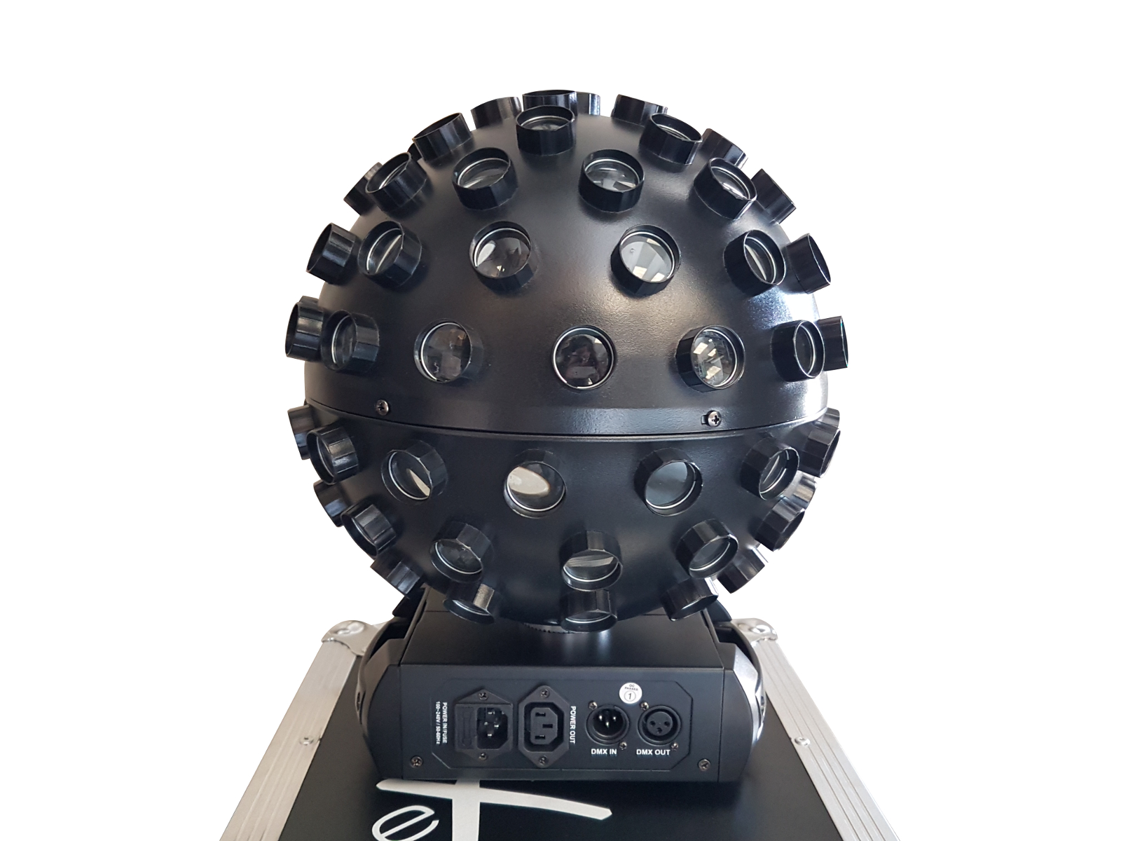 EXTREME SUPERNOVA BURST 518 BUNDLE TESTA MOBILE SFERA 5 LED RGBWAP DA 18W 6 IN 1 + FLIGHT CASE_1