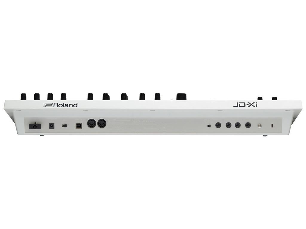 ROLAND JD-XI WHITE LIMITED EDITION SINTETIZZATORE CROSSOVER ANALOGICODIGITALE 37 MINI TASTI + USB + MIDI EDIZIONE LIMITATA COLORE BIANCO_1