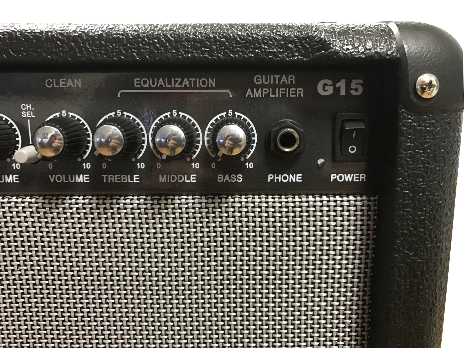EXTREME GA-15-A AMPLIFICATORE PER CHITARRA 15W 1 CANALE INPUT JACK USCITA CUFFIE JACK SPEAKER 6.5 + EQUALIZZATORE 3 BANDE + CD + AUX_1