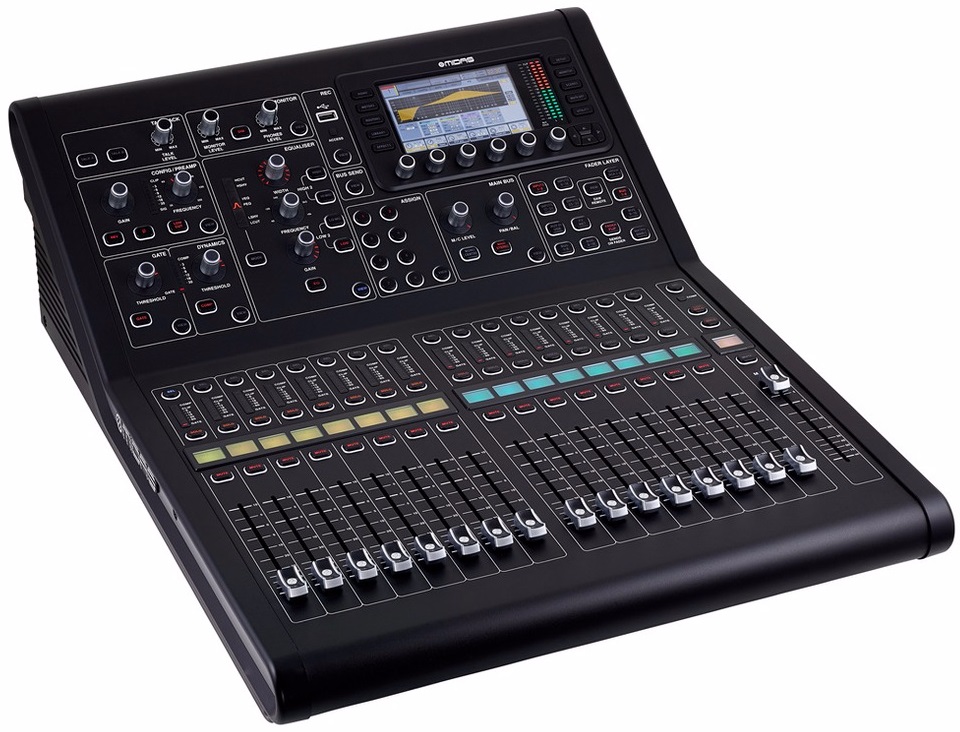 MIDAS M32R MIXER DIGITALE 40 CANALI 25 BUS 16 PREAMPLIFICATORI MICROFONICI 8 XLR OUT 6-8 GRUPPI DCA-MUTE 17 FADER MOTORIZZATI IOS APP AES50 NETWORK 96 IN-OUT 1