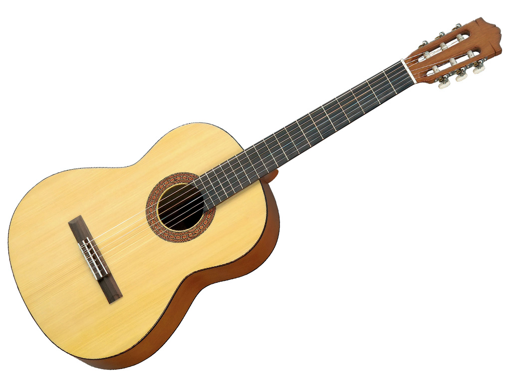 Yamaha C40MII Acoustic guitar Classico 6corde Marrone, Giallo chitarra