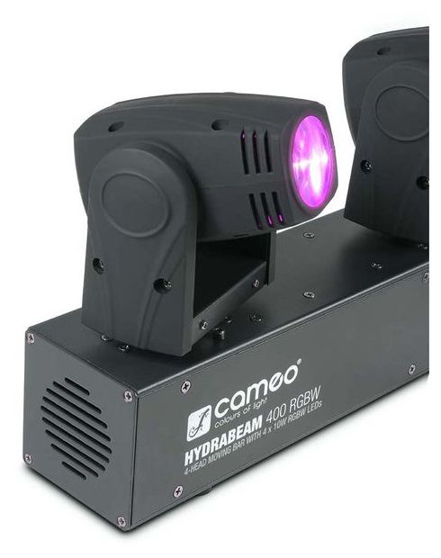 CAMEO HYDRABEAM 400 RGBW BARRA 4 TESTE MOBILI LED RGBW 10W DMX + AUTO RUN + SOUND CONTROL 2
