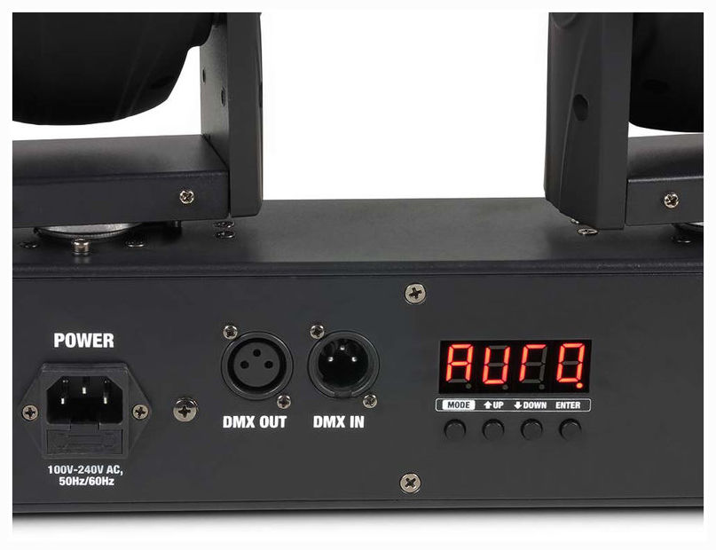 CAMEO HYDRABEAM 400 RGBW BARRA 4 TESTE MOBILI LED RGBW 10W DMX + AUTO RUN + SOUND CONTROL 3