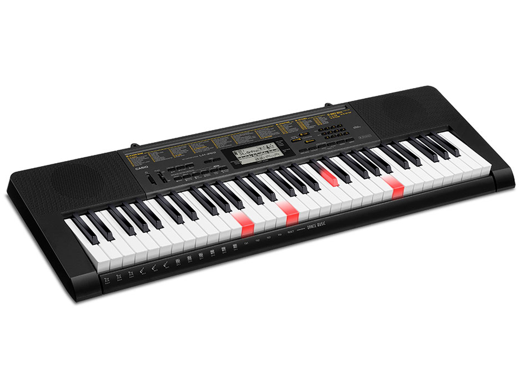 CASIO LK265 TASTIERA ARRANGER 61 TASTI ILLUMINATI EDUCATIONAL 400 TONI 100 RITMI 100 BRANI FUNZIONE LEZIONE STUDIO 3