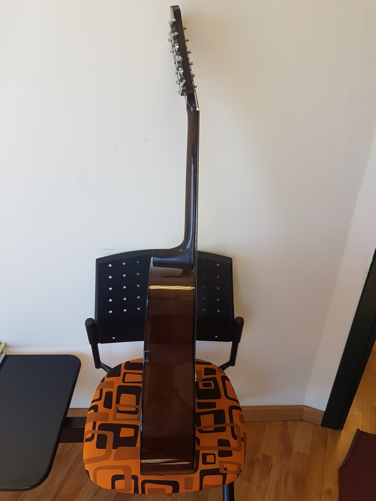 IBANEZ V302 VINTAGE SERIES CHITARRA ACUSTICA 12 CORDE FINITURA NATURAL USATA + CUSTODIA IMBOTTITA USATO 2