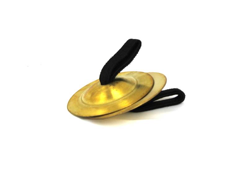 EXTREME JB442 FINGER CYMBALS COPPIA DI PIATTINI DA DITA IN OTTONE 5 CM 1