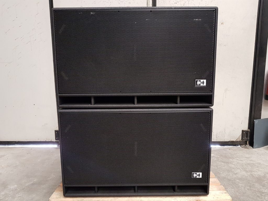 MONTARBO BX182A SUBWOOFER ATTIVO DOPPIO WOOFER 18" 2300 WATT USATO