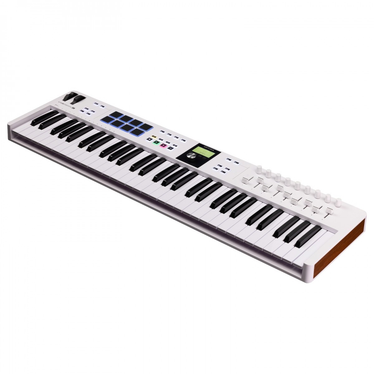 ARTURIA KEYLAB ESSENTIAL MK3 61 WHITE TASTIERA MASTER KEYBOARD MIDI USB 61 TASTI 1