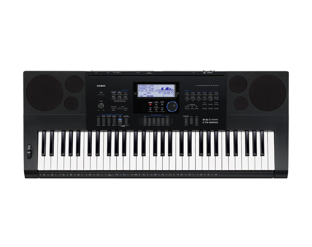 CASIO CTK6200 TASTIERA ARRANGER 61 TASTI 58 +POLIFONIA 48 VOCI 700 STRUMENTI + MIDI USB + ALIMENTATORE INCLUSO 2