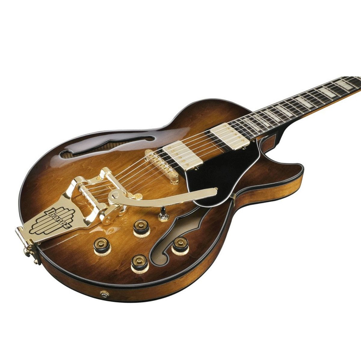 IBANEZ AGS73T-TBC CHITARA SEMIACUSTICA HOLLOW BODY 22 TASTI TOBACCO BROWN 1
