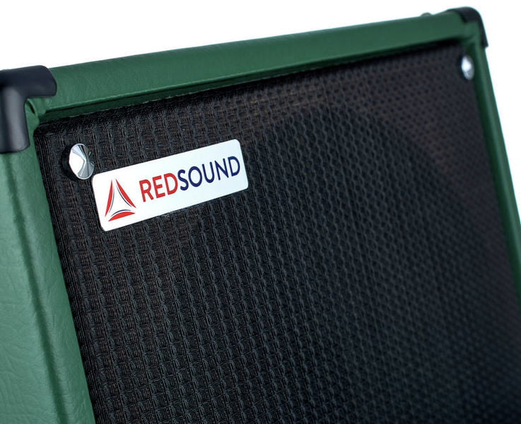 RED SOUND RS-LG12 ACTIVE GREEN CABINET ATTIVO 250 WATT RMS PER KEMPER PROFILER HEAD REALIZZATO A MANO COLORE VERDE 5